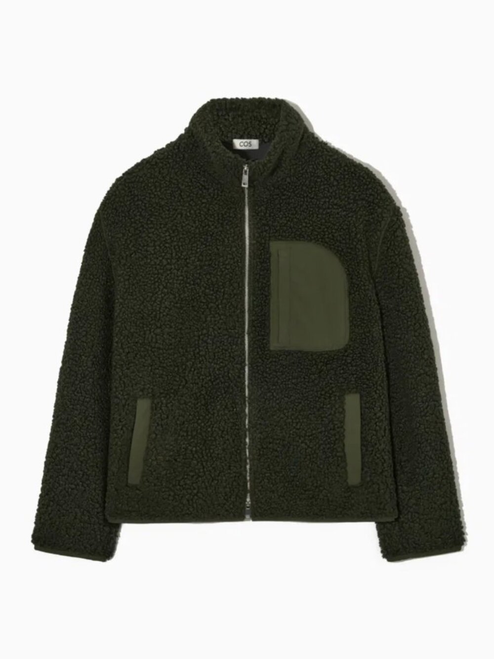 COS Relaxed-Fit Teddy Jacket